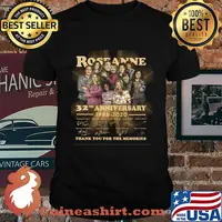 Roseanne 32nd anniversary 1988 2020 thank you for the memories signatures shirt