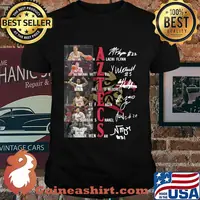 San diego state aztecs men's basketball players signatures shirt