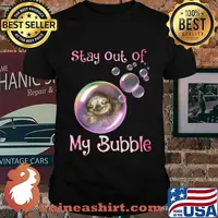 Sloth sleeping stay out of my bubble covid-19 shirt