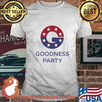 Goodness Party - logo front, Where We Stand back Premium T-Shirt