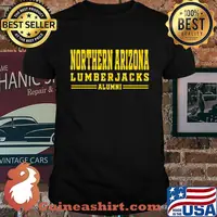 Northern arizona lumberjacks alumni logo shirt