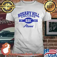 Rosary hill college rhc est 1947 alumni logo shirt