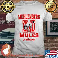 Muhlenberg mules alumni logo shirt