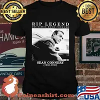 Rip legend 007 james bond forever sean connery 1930 2020 shirt