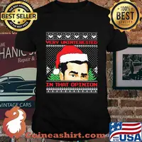 Sergeant oddball very uninterested in that opinion ugly christmas shirt