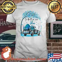April We Wear Blue Car Shirt