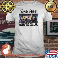 Bad Ass Aunts Clubs Villains Disney Shirt