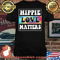 HIPPIE AND LOVE MATTERS SHIRT