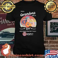 I Am A Grandma And A Illinois Fighting Fan Which Means I Am Pretty Much Perfect Shirt