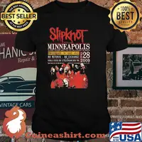 Slipknot 'Minneapolis '09' Shirt