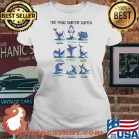 The Yogi Sufer Suttra Shark Shirt Ladies tee