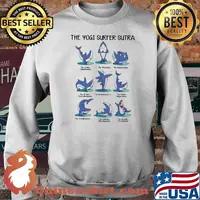The Yogi Sufer Suttra Shark Shirt Sweater