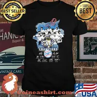 World Series 2020 Dodgers Champions Signature Shirt