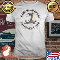 I'm Mostly Peace Love And Horses And A Little Go Buck Yourself Shirt