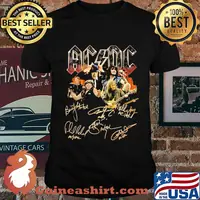 Official AC DC signature Shirt