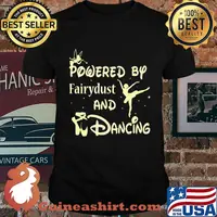 Powered By Fairydust And Dancing Angels ballet Shirt