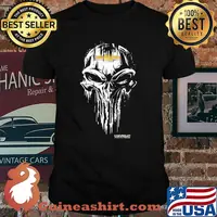 Punisher With Chevrolet Logo Shirt