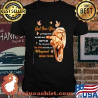 God Saw You Getting Tired A Cure Was Not to Be So He Puts His Arms Around You Butterfly Shirt