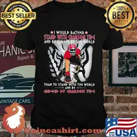 I Would Rather Stand With Crimson Tide And Be Judged By The World Than To Stand With The World And Be Judged By Crimson Tide Shirt