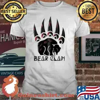 Native american bear clan shirt