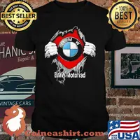 Official BMW Motorrad logo hero shirt