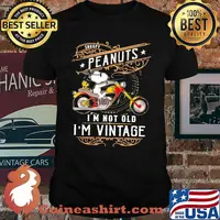 Peanuts im not old im vintage snoopy shirt