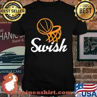 Basketball Swish Cool Sports T-Shirt