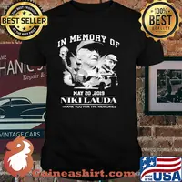In Memory Of May 20 2019 Nikilauda Thank You For The Memories shirt