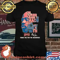 The curse turned to grace when the hurt turned to Faith DMX Signature thank you for the memories shirt