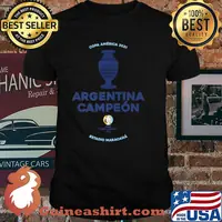 Copa America 2021 Argentina Campeón Premium Shirt