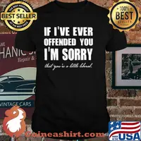 If ive ever offended you im sorry that youre a little liberal shirt