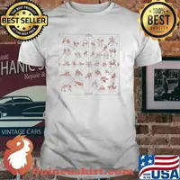 Mixed martial art chart shiirt