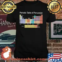 Periodic Table Of Percussion Shirt