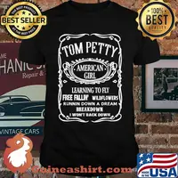Tom Petty American Girl Learning To Fly T-shirt