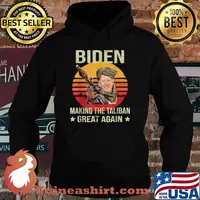 Biden Making The Taliban's Great Again Vintage Sunset T-Shirt Hoodie
