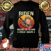 Biden Making The Taliban's Great Again Vintage Sunset T-Shirt Sweater
