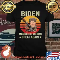 Biden Making The Taliban's Great Again Vintage Sunset T-Shirt