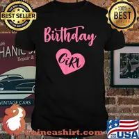 Birthday Girl Heart T-Shirt