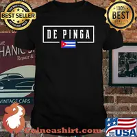 De Pinga Cuba Cuban Flag Shirt