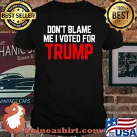 Don't Blame Me I Voted For Trump Impeach Biden T-Shirt