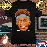 Dyami Brown Portrait Washington Football signature shirt