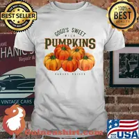 GoGo's Sweet Pumpkins Kansas Raised Halloween Fall T-Shirt