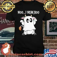 Moo I MeanBoo Cow Shirt