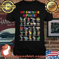 My Dinosaur Alphabet Dinosaur Lover T-Shirt