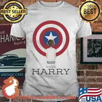 Super harry the avenger captain america shirt