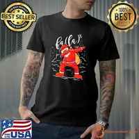 Dabbing Santa Fa La Christmas Shirt