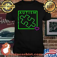 MOANA Kai Surf Shop Autism Awareness No Limits graphic T-Shirt