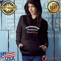 Motherhood - the perfect mix of chaos and love Classic T-Shirt Hoodie