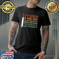 My Body My Choice Vaccinated T-Shirt