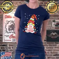 Awesome funny Uncle Gnome Family Matching Christmas T-Shirt
